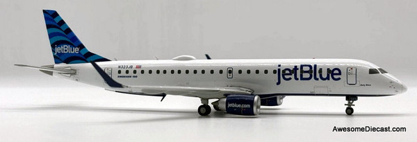 Embraer ERJ-190: JetBlue (Reg #N323JB) "Only Blue" 1:200 Diecast Model Plane by Gemini 200