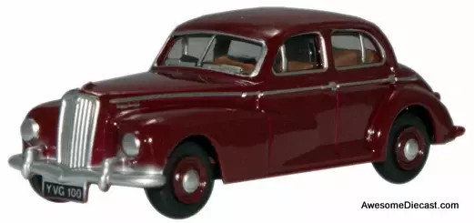 Wolseley 6/80 Saloon, Maroon 1:76 Scale Diecast Model Car by Oxford