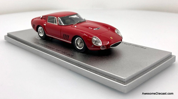 1965 Ferrari 275 GTB-C Competizione Speciale SN 6885, Red 1:43 Resin Cast Model by Kess