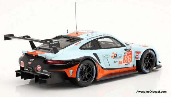 スパーク PORSCHE 911 RSR ガルフ 86 2018 限定 ミニカー スパーク PORSCHE 911 RSR ガルフ 86 2018 限定 ミニカー Amazon