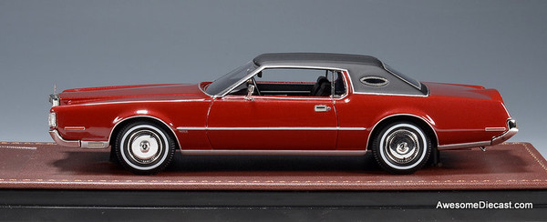 '72 Lincolnリンカーン Continentalコンチネンタル 1/43 1972, Lincoln, Continental Mark IV, Red Moondust Metallic, 1