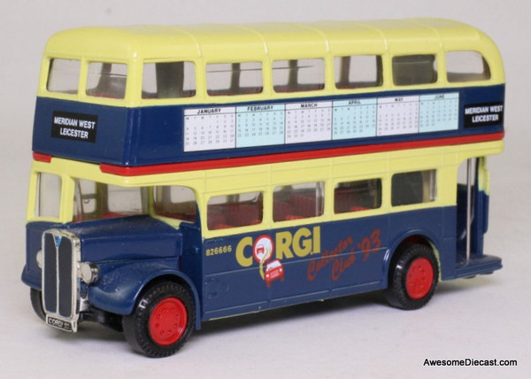 Double Decker Bus Corgi Collector Club ’93, Diecast Model Car by Corgi