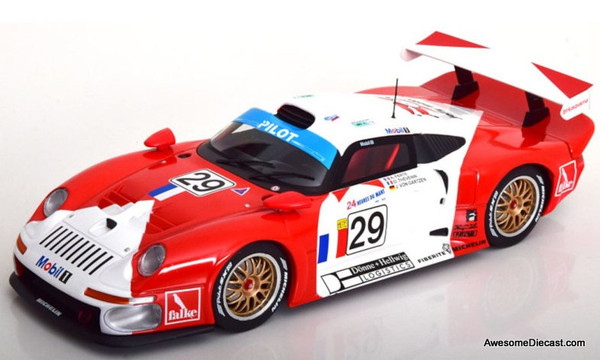 1997 Porsche 911 GT1 #29 24Hr Le Mans  1:18 Diecast Model Car by Werk83