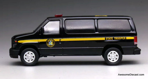 Ford E-Series E350 Van: New York State Trooper 1:64 Diecast Model