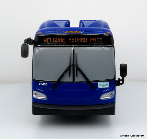 NFI Xcelsior XN40 Transit Bus: Pace Chicago / Internal 1:43 ABS