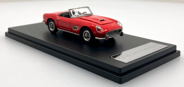 Ferarri 250 GT California Converible, Red 1:64 Diecast Model Car by King Model