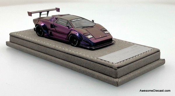 Lamborghini Countach Liberty Walk, Chameleon 1:64 Diecast Model Car by Top Art