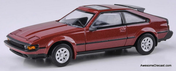 1984 Toyota Celica Supra, Terracotta 1:64 Diecast Model Car by Para64
