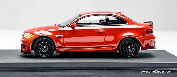 BMW M1 Coupe (E82), Valencia Orange/Black Wheels 1:64 Diecast