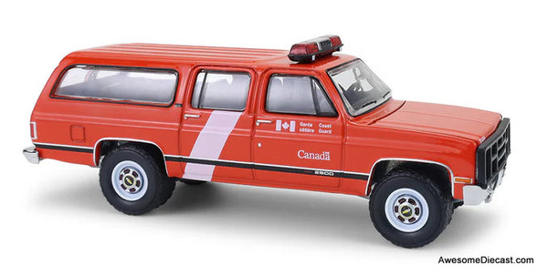 1991 GMC Suburban: Canada Coast Guard (Canada Special Edition) 1:64 Diecast Model Car by Greenlight