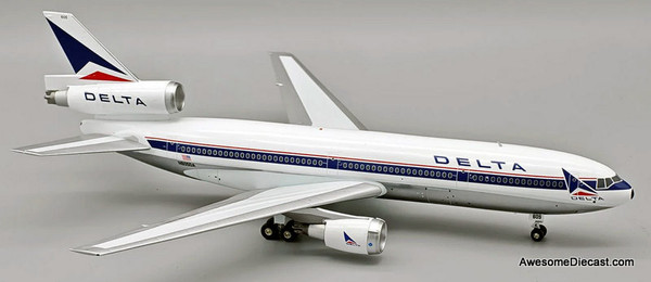 McDonnell Douglas DC-10-10: Delta Airlines (Reg #N605DA) 1:200 Diecast Model Plane by B-Models