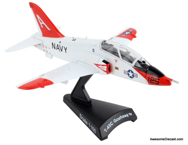 T-45C Goshawk: US Navy 1:100 Diecast Model Plane by Postage Stamp