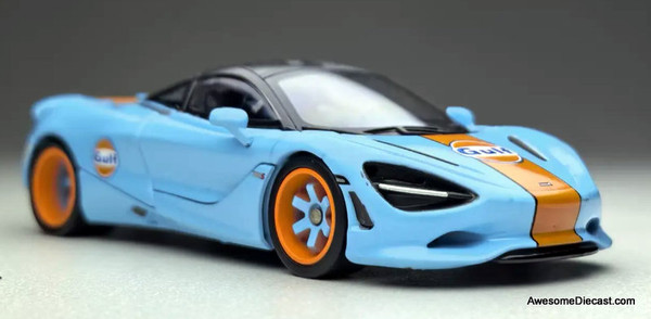 McLaren 750S Gulf Livery 1:64 Diecast Model Car by FG Model