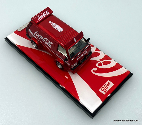 Mitsubishi Delica 300, Candy Red: Coca Cola 1:64 Diecast Model Van