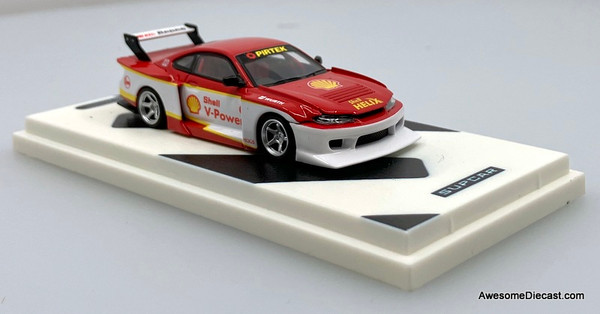 Nissan Silvia S15: Shell Livery 1:64 Diecast Model Car by Supcar