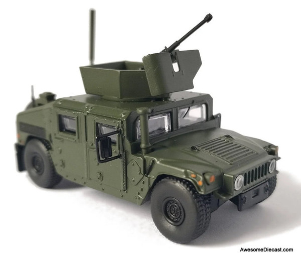 Hummer M1151 Humvee, Army Green 1:64 Diecast Model Car by Masdi