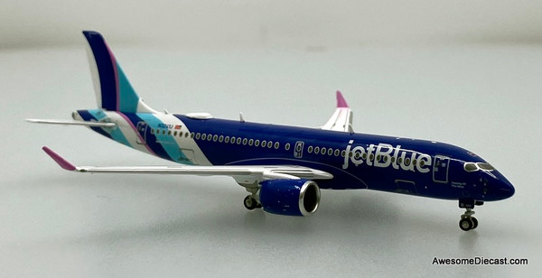 Airbus A220-300: Jet Blue (Reg #N3241J) Taming Of The Blue 1:400 Diecast Model Plane by Gemini Jets