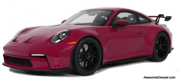 2021 Porsche 911 GT3 (992), Ruby Star Neo 1:12 Resin Cast Model Car by GT Spirit