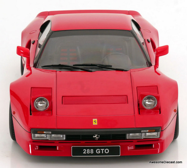 1984 Ferrari 288 GTO, Red 1:12 Diecast Model Car by KK Scale