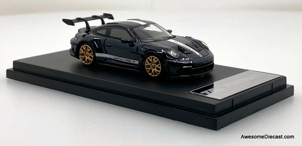 Porsche 911 GT3 RS (992), Metallic Blue 1:64 Diecast Model Car by TPC