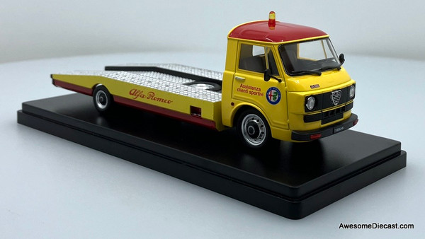1977 Alfa Romeo A12 Car Carrier Tow Truck 1:43 Diecast Model Truck by Mitica