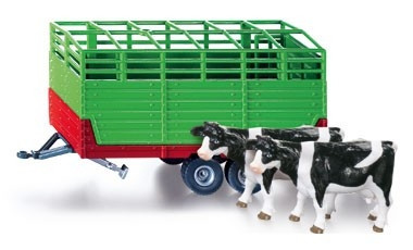 Siku 1:32 Stock Trailer w/ Cows