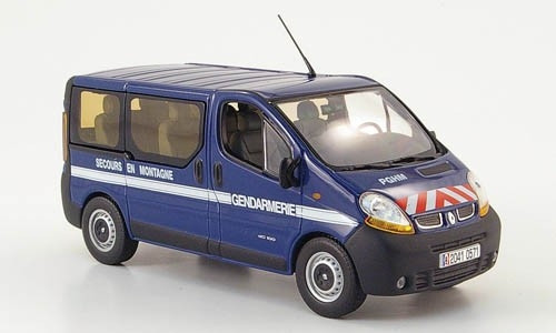 Norev 1:43 2004 Renault Traffic: French Nat'l Police / Rescue