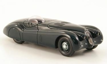 Spark 1:43 1953 Jaguar XK 120 Jabbeke-Belgium Rekordwagen