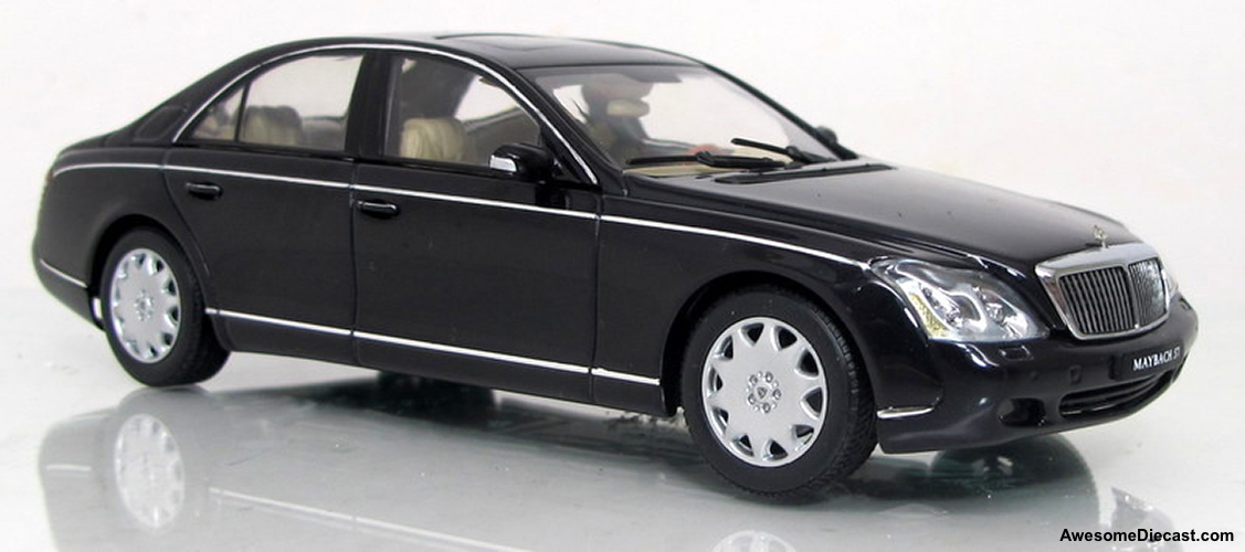 AUTOart 1:43 Maybach 57 SWB (Black)