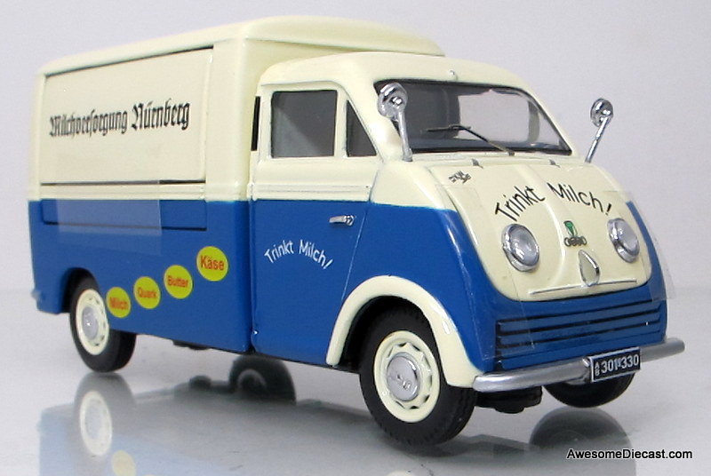Premium ClassiXXs 1:43 DKW Schnellaster -  MILK SUPPLY NURNBERG
