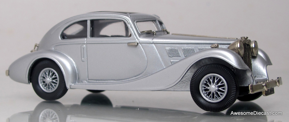 Lansdowne Models 1:43 1935 Triumph Vitesse Flow-Free, Silver