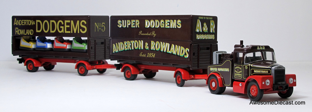 Corgi 1:50 Scammell Highwayman Closed Pole Trailer & Dodgem Trailer 