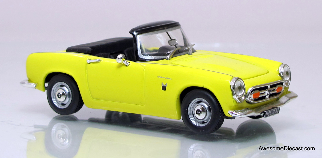 Vitesse 1:43 1966 Honda S800 (Yellow) - Awesome Diecast
