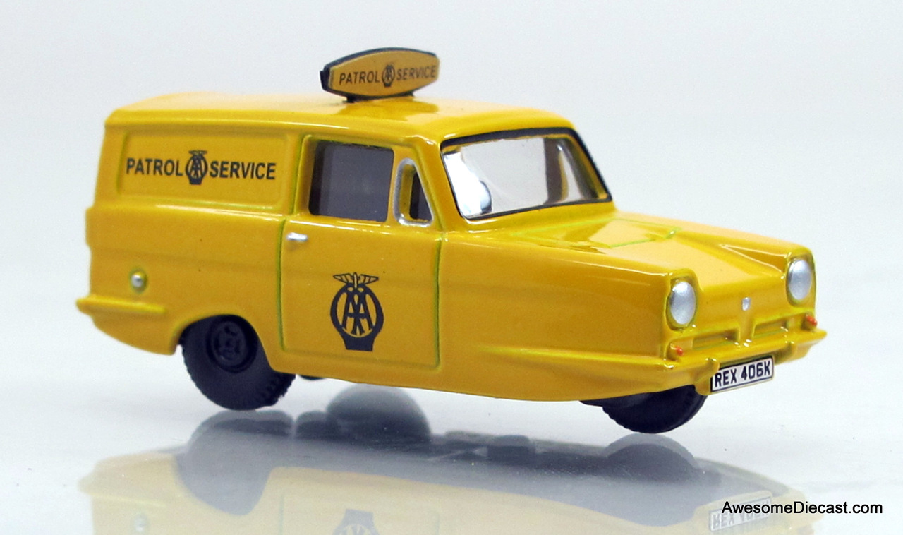 Oxford Diecast 1:76 Reliant Regal Supervan - AA Patrol Service