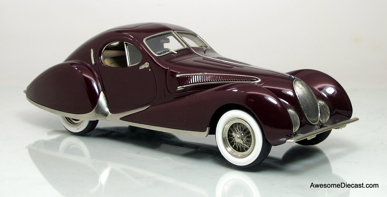 RARE!!! Motor City USA 1:24 1937 Talbot Lago T150-C 