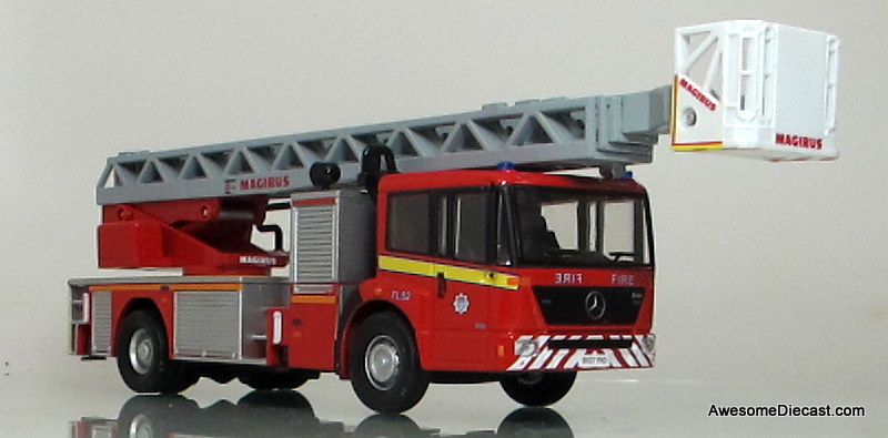 Fire Brigade Models 1:50 Mercedes Econic Ladder Truck: London Fire Brigade