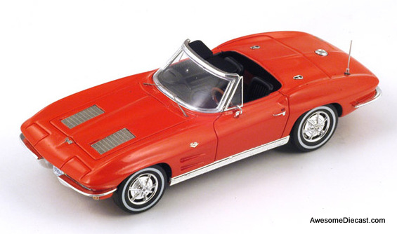 Spark 1:43 1963 Chevrolet Corvette C2 Sting Ray Convertible S2969