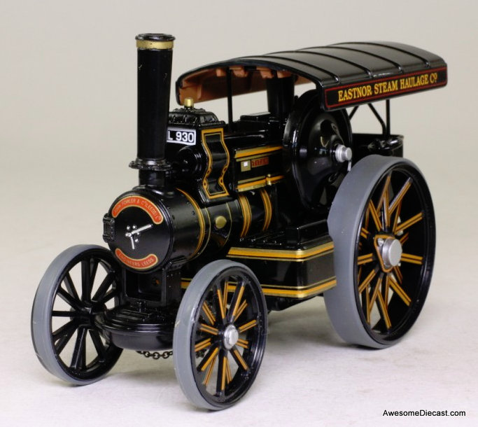 ONLY ONE! Corgi 1:50 Fowler B6 Road Locomotive & Badge 'Titan': Eastnor Steam Haulage Co. 