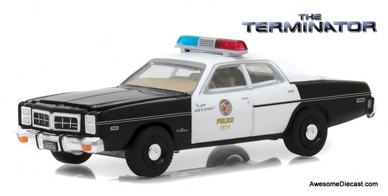 Greenlight 1:64 1977 Dodge Monaco Police Car: LAPD