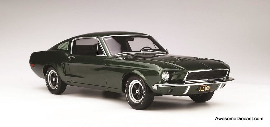 自動車 1/18 1968 FORD MUSTANG GTMcQUEEN BULLITT 12938-GL-BULLITT-1968-Ford-