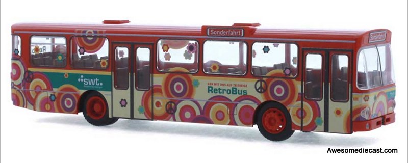 Rietze Mercedes 1:87 O 305 SW Tubingen: Retrobus