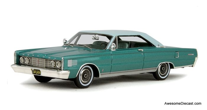 Goldvarg Collection 1:43 1965 Mercury Park Lane, Ocean Turquoise/White