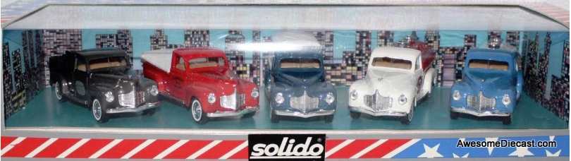 Solido 1:43 1950 Golden Age of Dodge 5 Truck Set