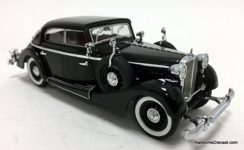 Signature models 1:43 1937 Maybach SW38 4 Door Cabriolet Spohn