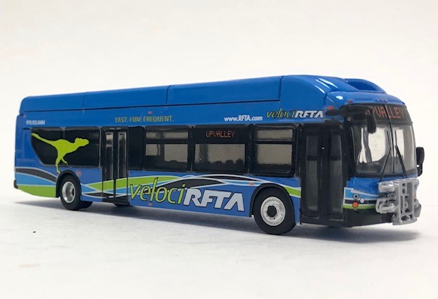Last One!! Iconic Replicas 1:87 New Flyer Xcelsior XN40 Transit Bus: Aspen / Roaring Fork Transit