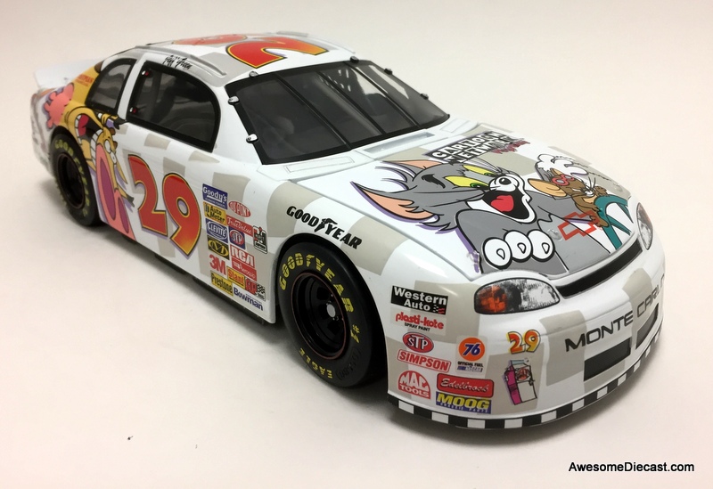 Revell 1:18 1997 Chevrolet Monte Carlo #29 Cartoon Network: Tom & Jerry, Jeff Green 
