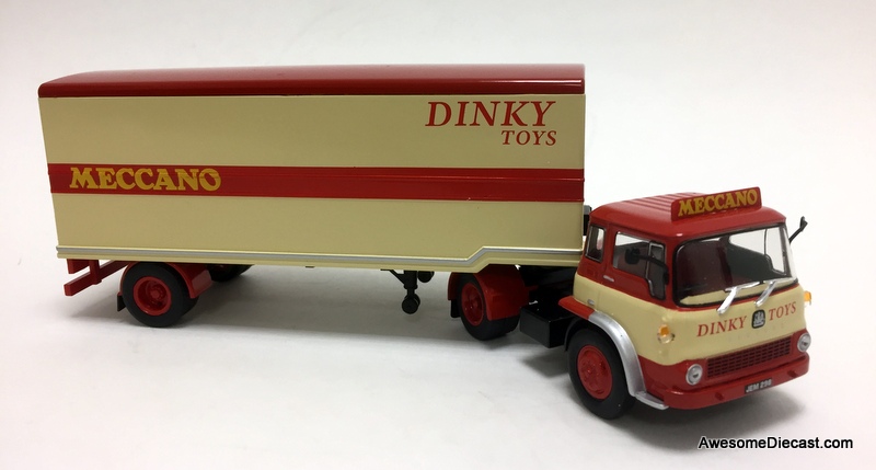 IXO 1:43 1960 Bedford TK Tractor/Trailer: Dinky / Mecanno Toys
