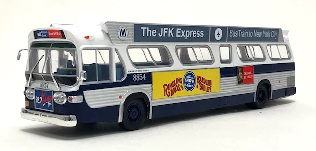 Last One!! Iconic Replicas 1:43 GM TDH-5303 Transit Bus: New York MTA - #3 In A Series