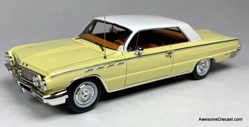 Goldvarg Collection 1:43 1962 Buick Electra, Cameo Cream