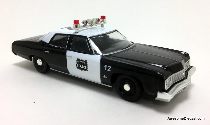 Atlas 1:43 1973 Chevrolet Bel Air: City of Norwich P.D.